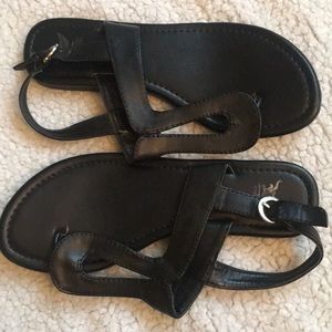 Black sandals